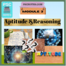 UKPCS PDF Module 3 Aptitude and Reasoning